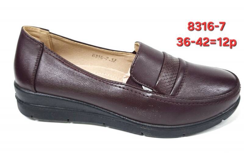 Półbuty damskie Roz 36-42/ 12 par